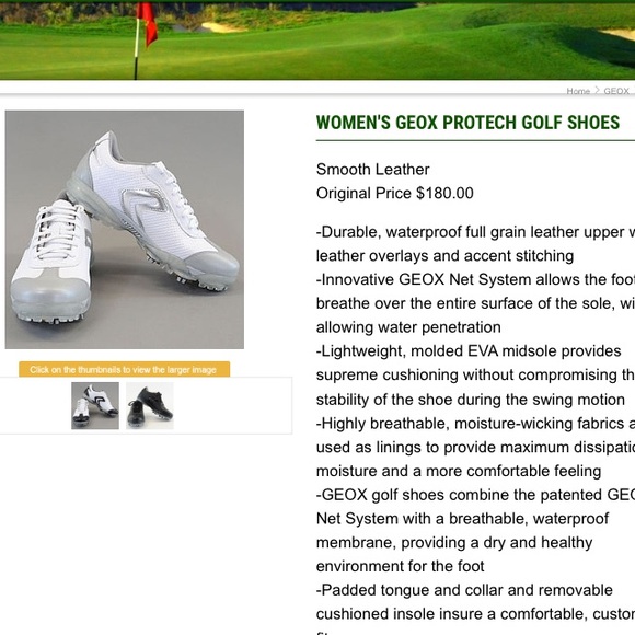 GEOX NET Golf Shoes - Picture 8 of 8
